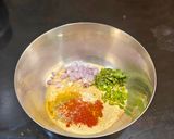 A picture of step 3 of Soya Flour Thalipeeth.
