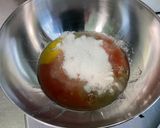 Une image de l'étape 6 de Tarte rhubarbe vanille orange.