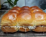 Foto langkah ke 10 dari resep Roti kasur coklat keju.