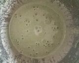 A picture of step 5 of Spinach pancake with spicy salad.