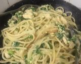 Foto langkah ke 3 dari resep Creamy Spinach Spaghetti With Chicken | Spaghetti homemade #anekaresep #dapurnona #resepsederhana.
