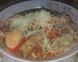 Foto del paso 5 de la receta: Tallarines caseros con salsa de pollo