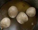 A picture of step 2 of Sama ki Poori with Tari wale Aloo.