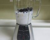Hình bước làm 2 của món Sinh Tố Chuối & việt quất 블루베리바나나주스