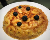 Foto del paso 4 de la receta: Torta invertida de banana saludable (light) húmeda, rica, con avena y coco