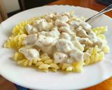 Ömlesztett sajtos csirkemell recept fázis 6 fotója