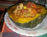 Foto del paso 5 de la receta: Guiso adentro de un zapallo