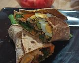 Foto del paso 7 de la receta: Wraps de harina integral