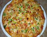 A picture of step 4 of Hot and spicy pizza.