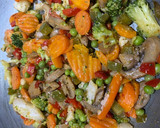 Foto del paso 4 de la receta: Arroz con verduras salteadas