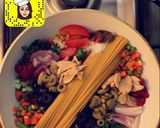 صورة لخطوة 18 من وصفة أسهل مكرونة بالخضار