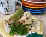 Foto langkah ke 8 dari resep 407. Brownis Kukus Putih Telur Lapis Matcha #PR_BrowniesDCC.