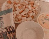 Hình bước làm 1 của món Bánh mì caramel 🍞
