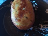 Papa rellena con pino o queso