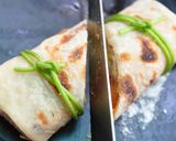 A picture of step 6 of Creative Kimchi Spring Roll Wraps.