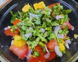 A picture of step 3 of Simple mango salsa.