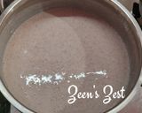 A picture of step 3 of Red Rice Kheer.