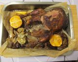 Egész sült 🍗 kacsa 🥢 ázsiai stílusban, wok 🍳 zöldségekkel 🥦🥕 és jázminrizssel 🍚🌾 recept fázis 5 fotója