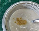A picture of step 1 of Tomato Onion Rice Chilla.