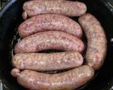 Foto del paso 1 de la receta: Chorizos y carne a la pomarola