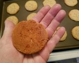 A picture of step 8 of Toffee Candy Drop Cookies.