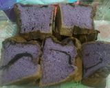 Foto langkah ke 6 dari resep Chiffon Taro Belang Cokelat.