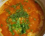 A picture of step 7 of White peas curry.