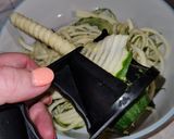 Cukkini "tészta" recept fázis 1 fotója