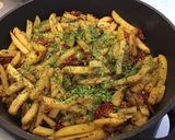 Une image de l'étape 11 de Bâtonnets de pommes de terre charlotte aux herbes aromatiques et tomates séchées.