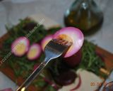 A picture of step 9 of Pickled Eggs ترشی تخم مرغ.