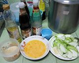รูปขั้นตอนการทำที่ 2 ของ บวบผัดไข่ เมนูดีต่อสุขภาพ