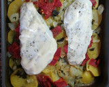Foto del paso 6 de la receta: Merluza al horno gratinada