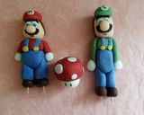 A picture of step 45 of Vickys Super Mario Cake Decoration Idea.