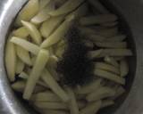 Ginger garlic potato chips recipe step 2 photo