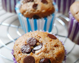 Foto del paso 5 de la receta: Magdalenas de espelta y chips de chocolate (sin azúcar)