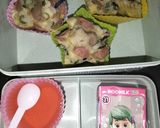 Foto langkah ke 3 dari resep Cemilan sehat dari sisa nasi,untuk bekal anak sekolah.