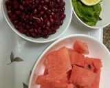 A picture of step 1 of Watermelon 🍉 &pomegranate juice 🥤.