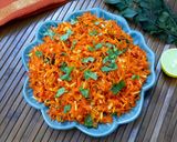 A picture of step 7 of Karnataka Style Carrot Palya.
