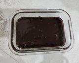 A picture of step 6 of Brownie cake.