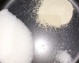 A picture of step 1 of Galaxy buns.