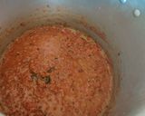 A picture of step 5 of Rajma chawal - traditional method.