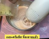 รูปขั้นตอนการทำที่ 6 ของ เค้กครีมชีสสตรอว์เบอร์รี🍓