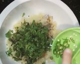 A picture of step 1 of Aloo vada recipe.