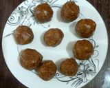 عکس مرحله 2 از دستور بمب انرژی،خرما قلقلی گردویی کنجدی