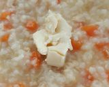 Foto langkah ke 3 dari resep Bubur Ayam Keju.