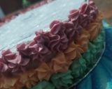 Foto langkah ke 7 dari resep Kue Ulang Tahun Pemula Coklat.