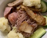 Hình bước làm 1 của món Bún mắm eat clean đơn giản cho người giảm cân 🥳