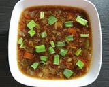 A picture of step 4 of हॉट एंड सौर वेजिटेबल सूप Hot & Sour Vegetable Soup.