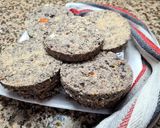 Foto del paso 4 de la receta: Hamburguesas de porotos negros y aceitunas 🫒