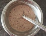 A picture of step 1 of Jowar- Ragi Ghavan/Chilla.